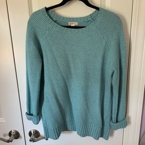 Merona blue sweater